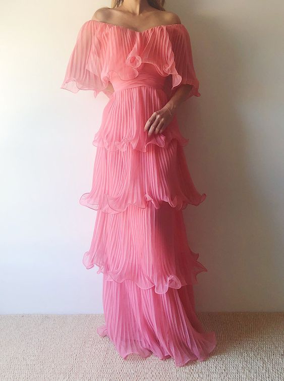 Elegant Pink Prom Dress for Women Sexy Party Dresses Formal Gowns