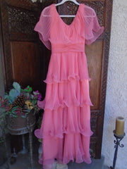 Elegant Pink Prom Dress for Women Sexy Party Dresses Formal Gowns