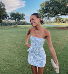 Short Strapless Prom Dress Cocktail Homecoming Dresses