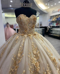 Quinceanera Dress Prom Ball Gowns Applique Corset Back Sweet 16