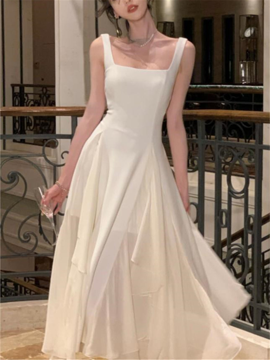 Ivory Elegant Prom Dresses for Women Party Gown