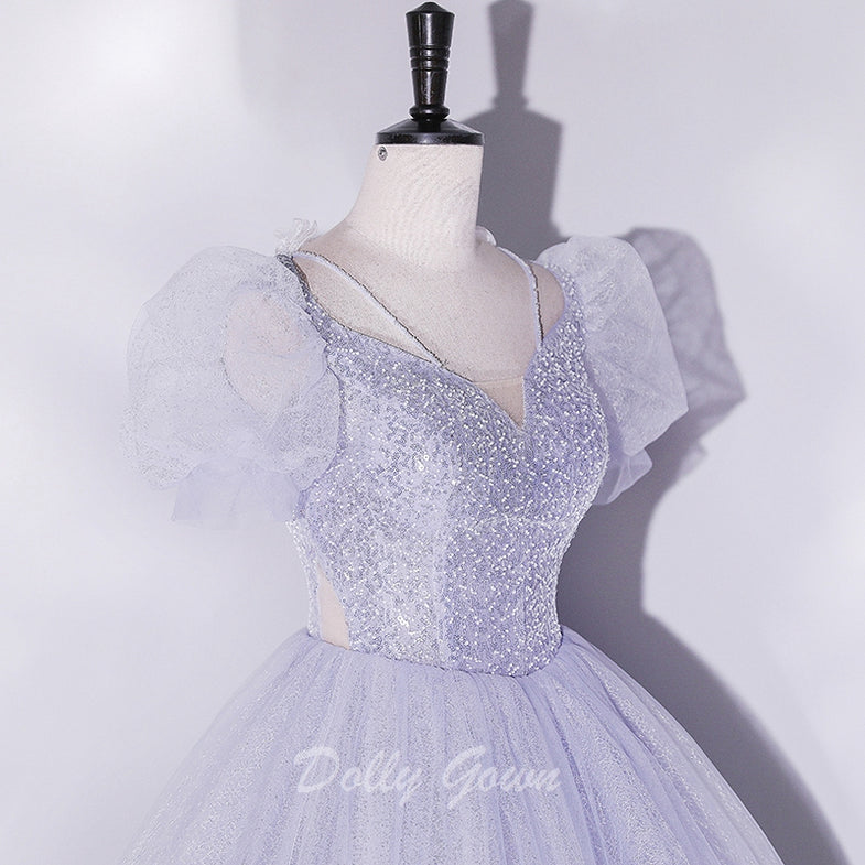 see through glitter dress All That Glitters White Feather Mini Dress L main image 1