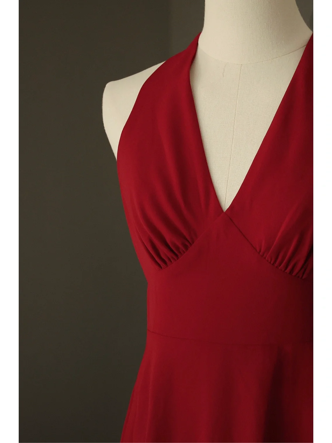 Red Halter Vintage inspired 50s Midi Dress Red Halter Vintage inspired 50s Midi Dress