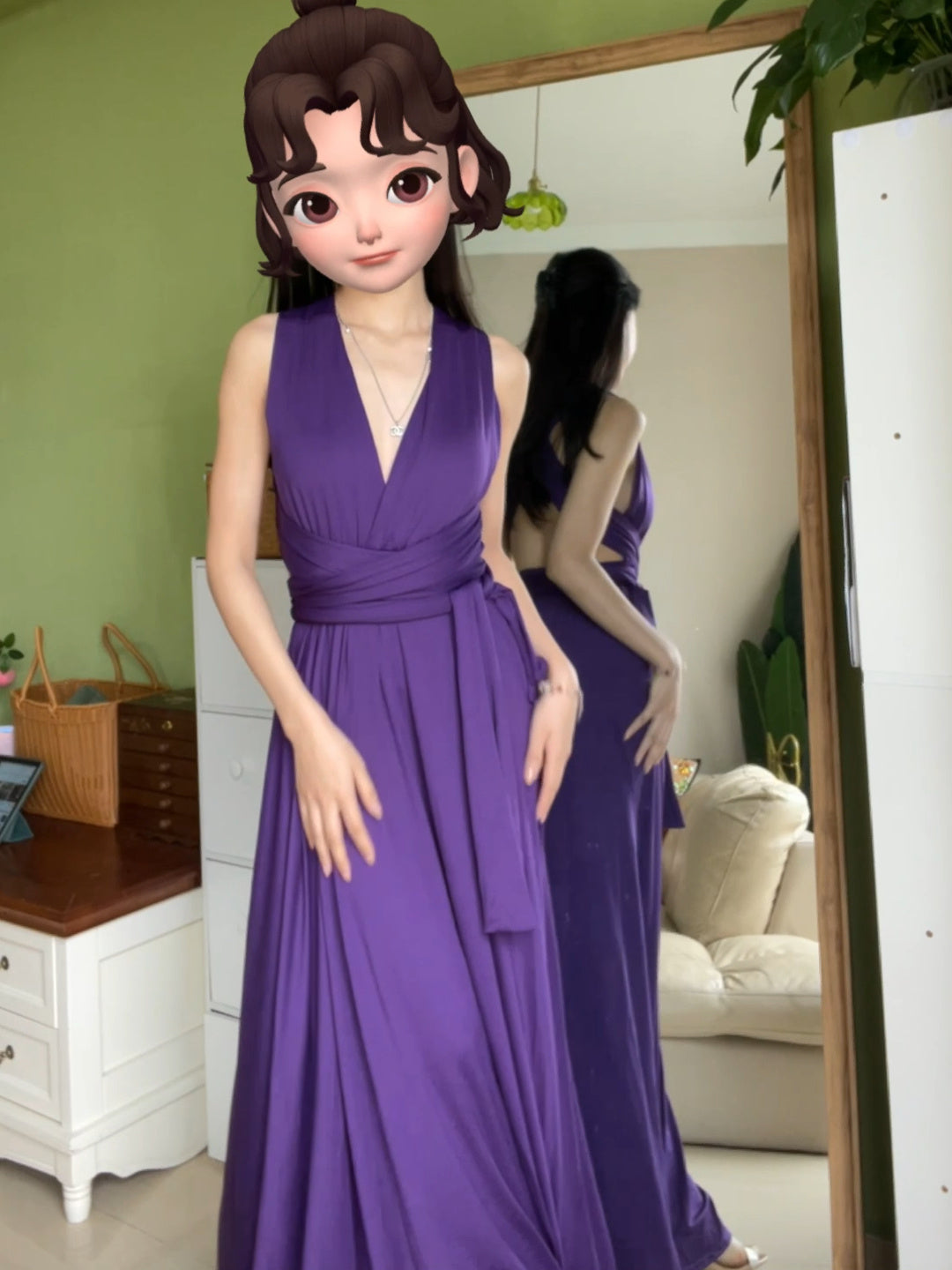 Purple Multiway Bridesmaid Dress - DollyGown