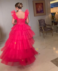 Stunning A Line Long Prom Dresses Fashion Formal Gowns For Women