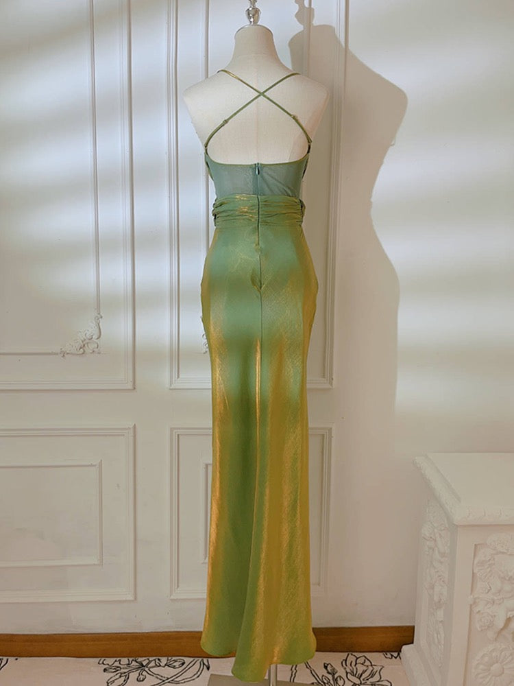 Semi-Formal Sage Green Dress for Wedding Guest Semi-Formal Sage Green Dress for Wedding Guest
