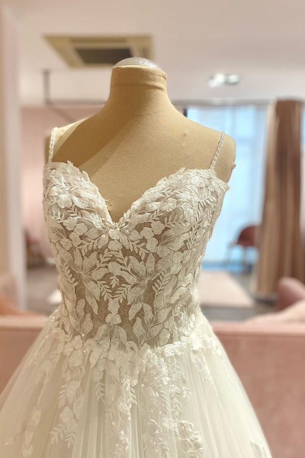 Elegant Lace Open Back Long Mermaid Wedding Dress with Sleeves