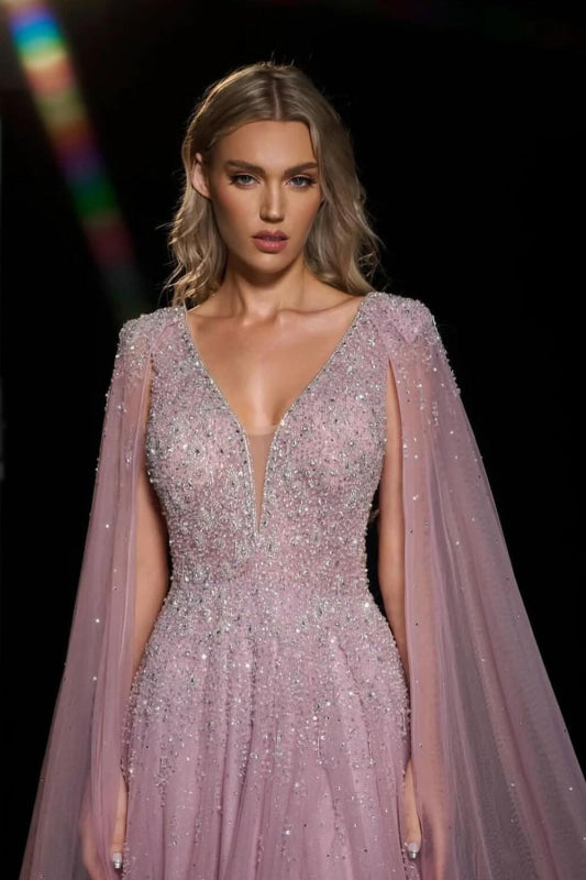Flowy Prom Dresses,Boho Prom Dresses-DollyGown.com
