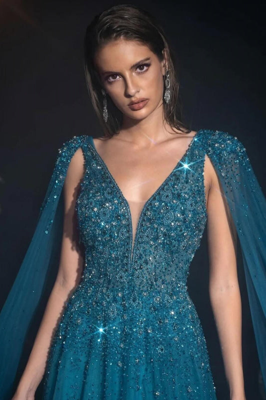 Flowy Prom Dresses,Boho Prom Dresses-DollyGown.com