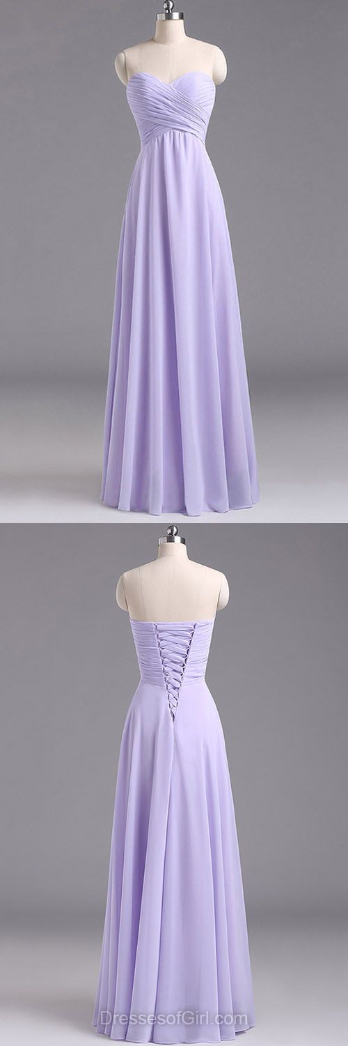 lavender garden party dress Leely Women Lavender Floral Print A-line Long Bridesmaid Dress with Slit Spaghetti Straps Pleated Long Formal Dress