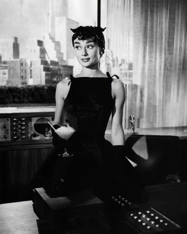 1950s Little Black Vintage Mrs. Maisel Dress - DollyGown