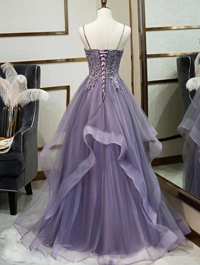 prom dress 2024 2024 New Arrival Lace Top Prom Dress with Ruffle Skirt