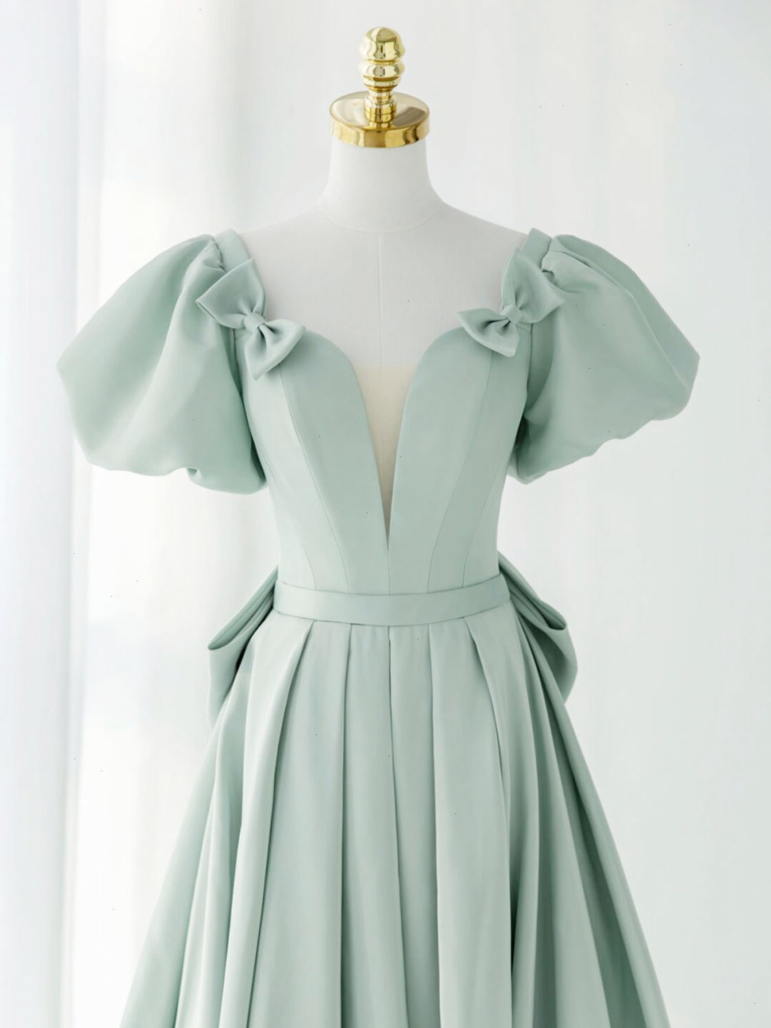 Mint Green Short Occcasion Party Dress Homecoming Dress - DollyGown