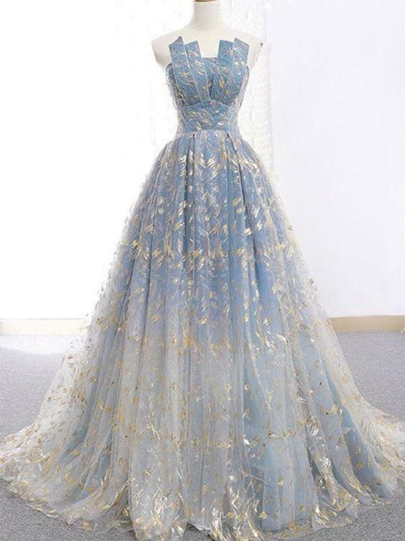 Gold Prom Dresses,Champagne Formal Dresses-DollyGown Gold Prom Dresses,Champagne Formal Dresses-DollyGown