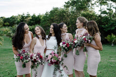 Casual Wedding Skirt and Top, Two Piece Simple Bridal Separates, Affordable Crop Top Wedding Dress,20082686-Dolly Gown