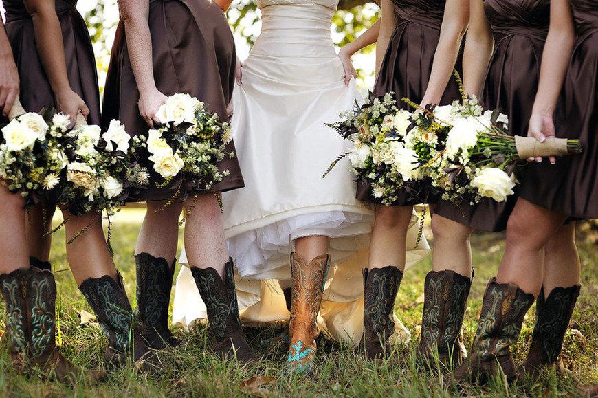 gold bridesmaid dresses short Tulle Short Sleeve Gold Burgundy Mismatched Bridesmaid Dresses Fitted PB10100 main image 1