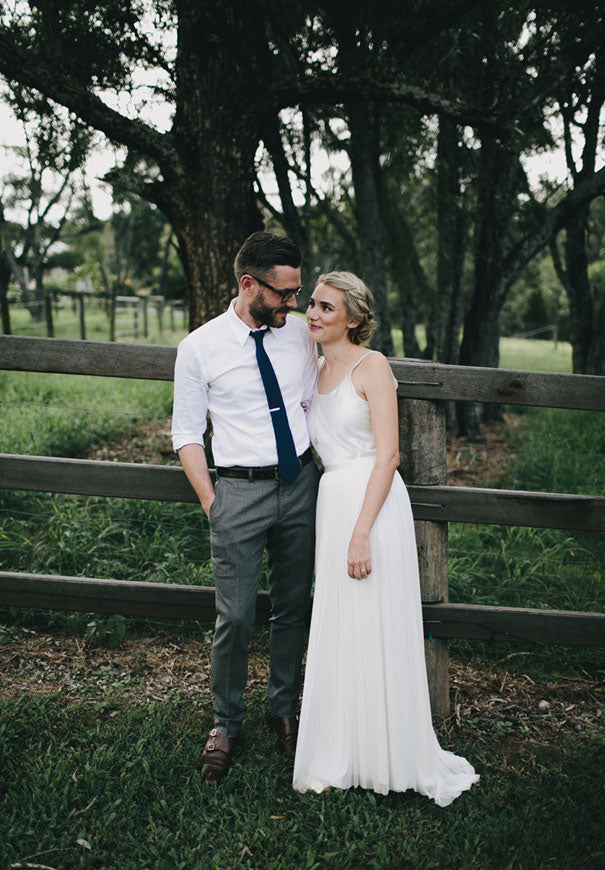 Country Style Casual Two Piece Wedding Dress, Simple Affordable Bridal Separates,20082555-Dolly Gown