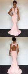Simple Prom Dress,Light Pink Prom Dress Mermaid,GDC1182