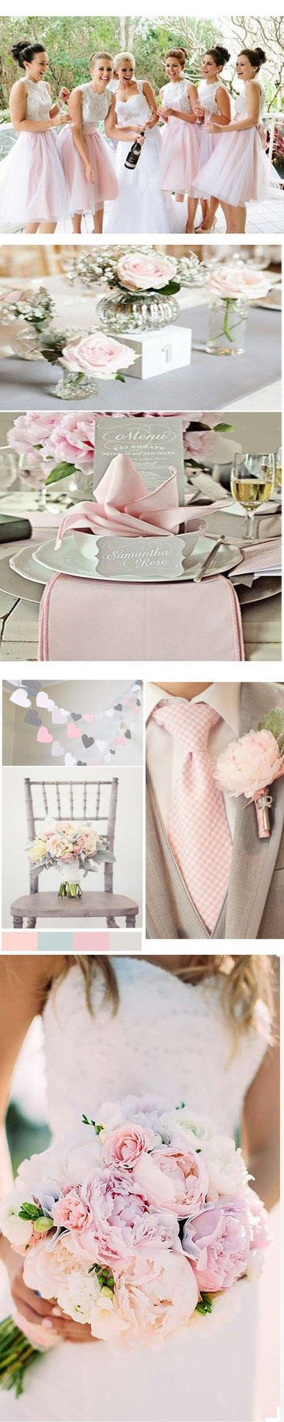 Vintage Bridesmaid Dresses Pink Bridesmaid Dresses Lace Top Short Bridesmaid Dress Robe De Demoiselle D'Honneur Courte,Fs034