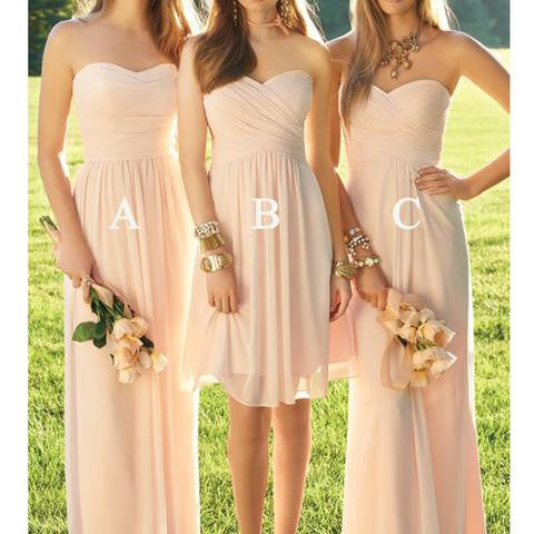 Bridesmaid Dresses Mismatched,Bridesmaid Dresses Long,Pink Bridesmaid Dresses,Junior Bridesmaid Dresses,FS078-Dolly Gown