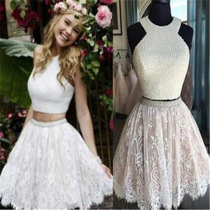Dolly Gown Fairy Tulle Skirt Lace Top Wedding Reception Dress,Short Homecoming Dress,GDC1063
