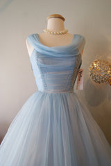 Vintage Homecoming Dress 1950s Prom Dress Homecoming Dress Vintage Blue Homecoming Dress Vintage Prom Dress SSD010