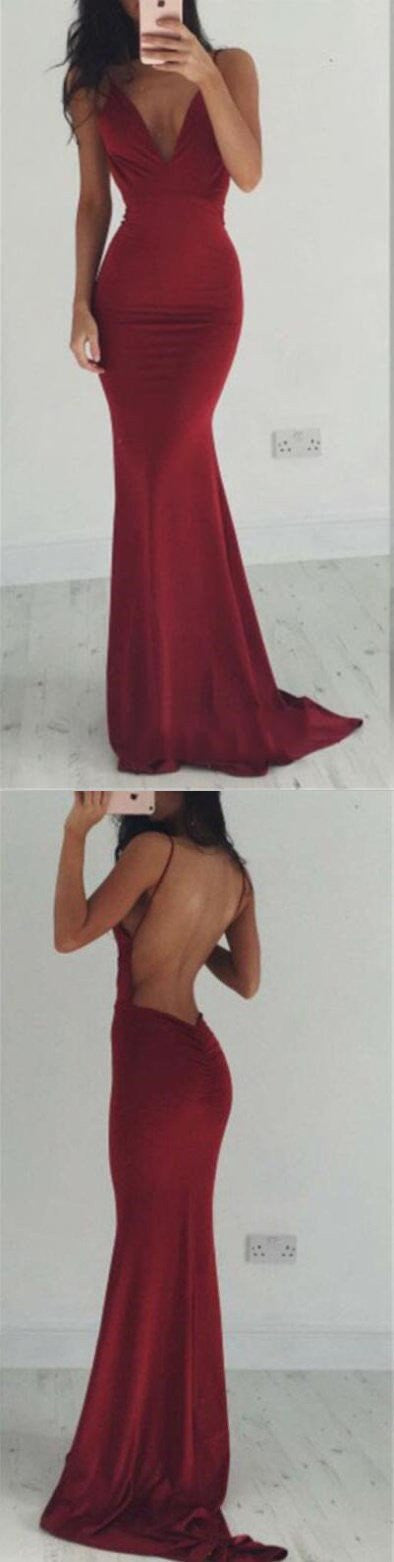 Backless Prom Dress | Red Prom Dress | Tight Prom Dress | Bodycon Prom Dress Backless Prom Dress | Red Prom Dress | Tight Prom Dress | Bodycon Prom Dress