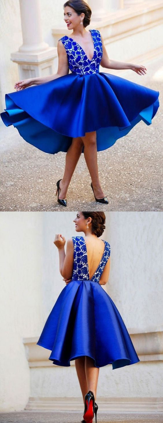 Royal Blue Short Prom Dress Blue Homecoming Dress Short Formal Dresses Royal Blue Short Prom Dress Blue Homecoming Dress Short Formal Dresses
