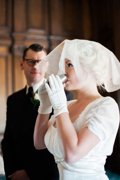 Marilyn Monroe Wedding Dress Vintage Short Sheath Wedding Dress 20110229-Dolly Gown