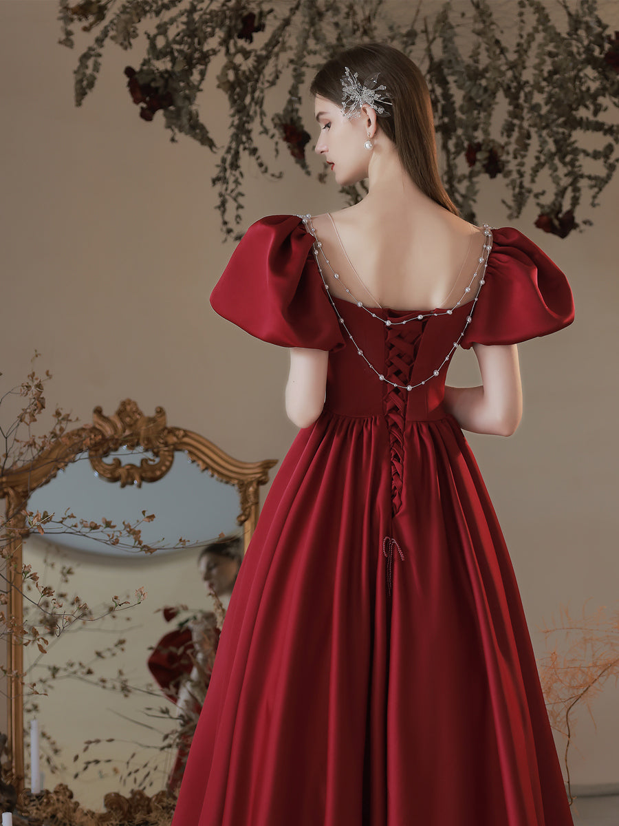 Robe de bal princesse Cendrillon marron - Main Image