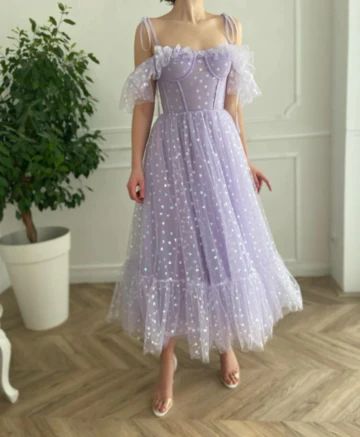 Mint Green Tulle Tea Length Prom Dress Wedding Reception Dress Mint Green Tulle Tea Length Prom Dress Wedding Reception Dress