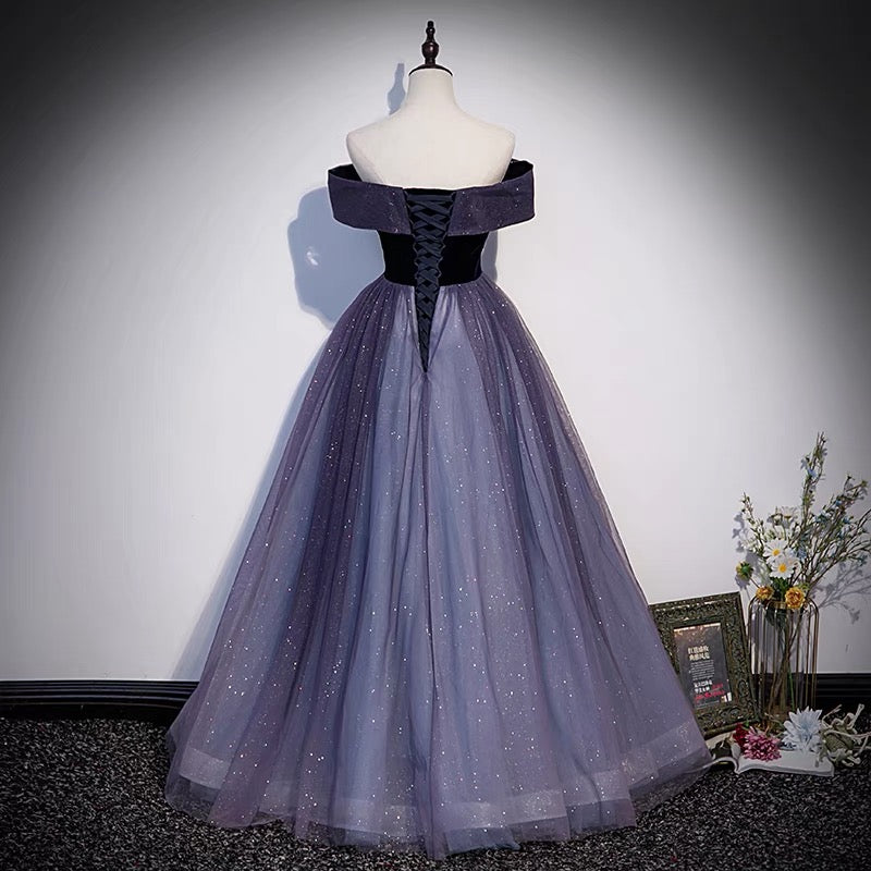 vintage purple prom dress Spaghetti Straps 90S daisystyledress Garment Size Size XS S M L XL Bust 78 82 86 90 94 Waist 60 64 68 72 76 Hips 84 88 92 96 100 Full Length 112 118 120 122 124 Vintage Deep Purple Prom Dress,90s