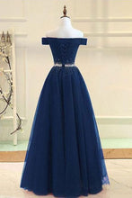 Off Shoulders Red Tulle Floor Length Prom Dress,8TH Grade Dance Dress,GDC1278-Dolly Gown