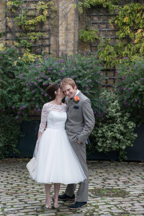 Vestido Novia Años 50 Vestido De Novia Corto De Lunares De