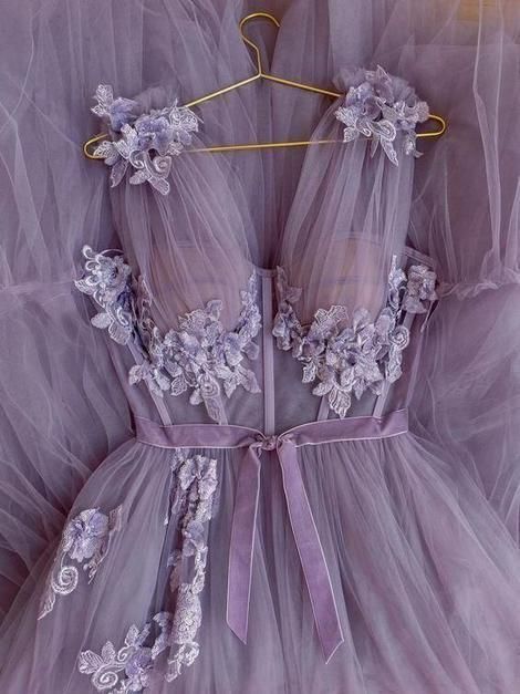 purple see through dress Sexy V Neck Long Slit Lavender Prom Dress with See Through Lace Beading
