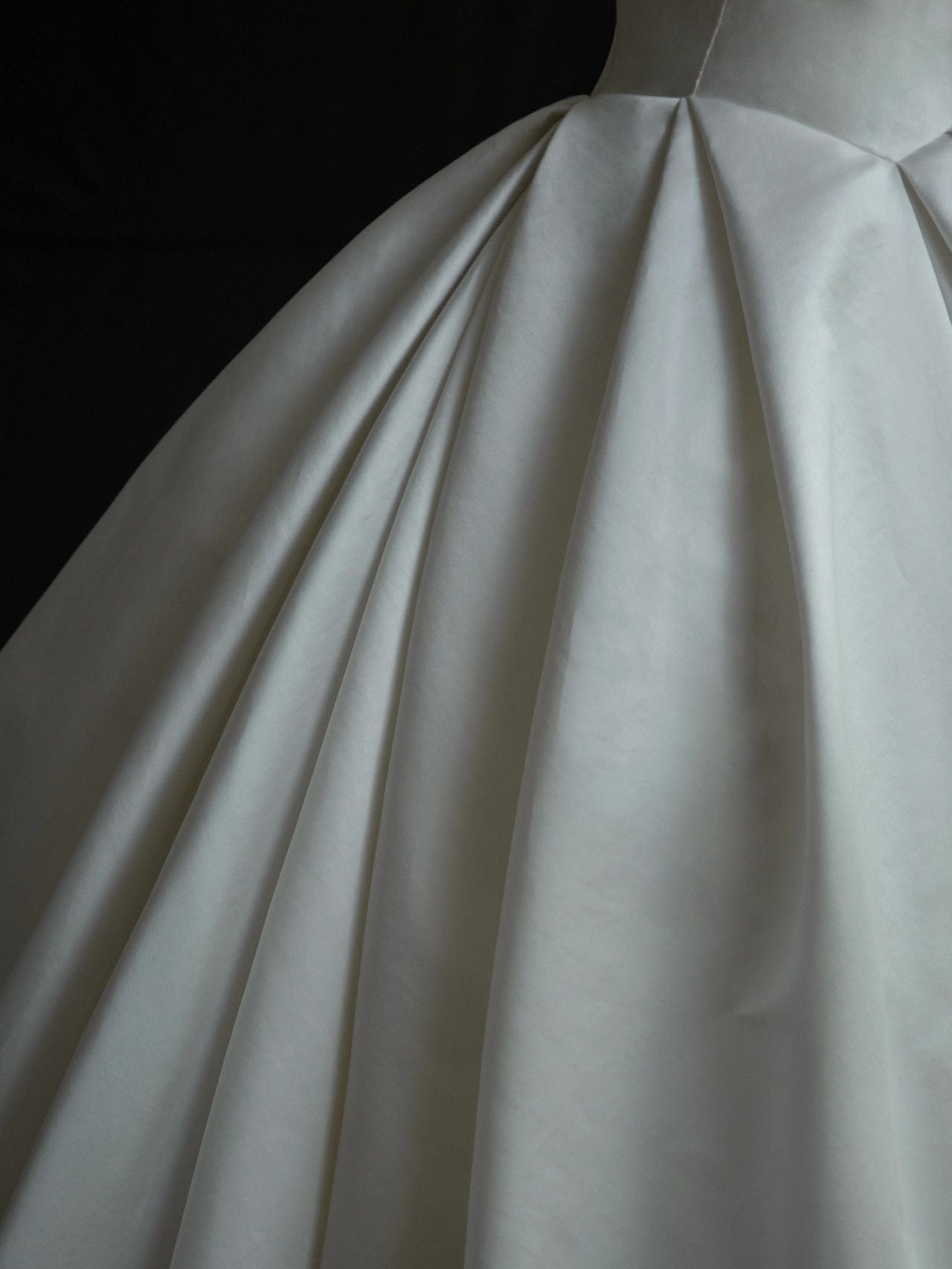 Ball Gown Silk Duchess Satin Wedding Dress - DollyGown