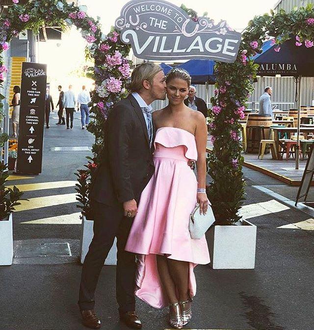 Trending Pink Strapless Hi-Lo Bridesmaid Dresses with Chic Bow Back,GDC1002 Trending Pink Strapless Hi-Lo Bridesmaid Dresses with Chic Bow Back,GDC1002
