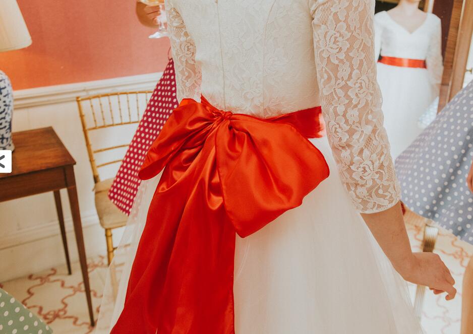 orange sash for wedding dress Orange Beaded Flower Lace Sash: Bridal Belt or Headband