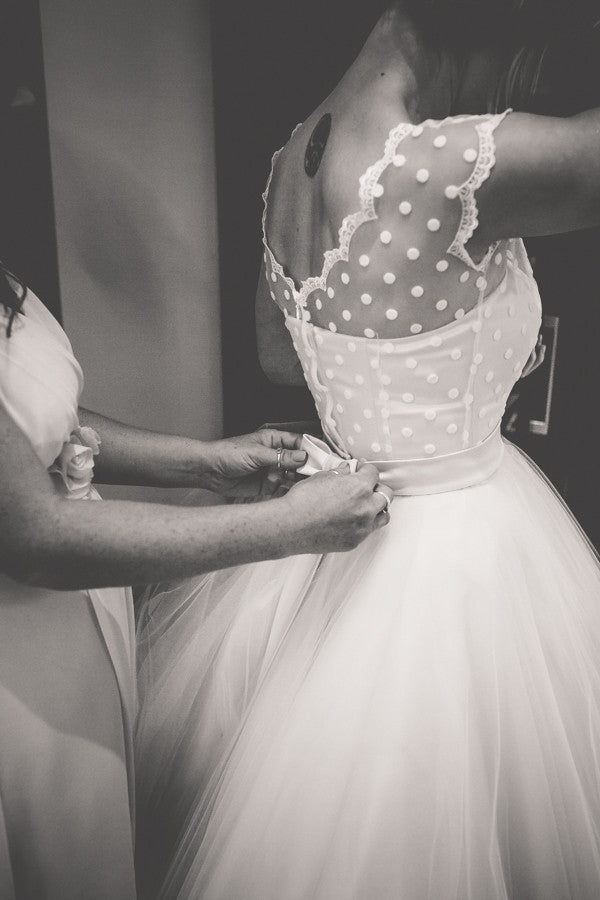 White Polka Dot Wedding Dress Tea Length Wedding Dress 50s Wedding Dress White Polka Dot Wedding Dress Tea Length Wedding Dress 50s Wedding Dress